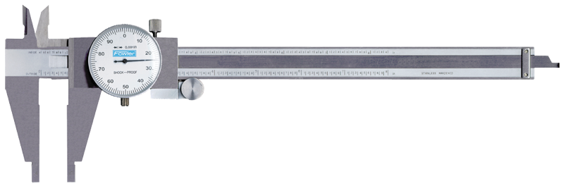 0 - 12'' Measuring Range (.001" Grad.) - Dial Caliper - #52-025-112 - Makers Industrial Supply