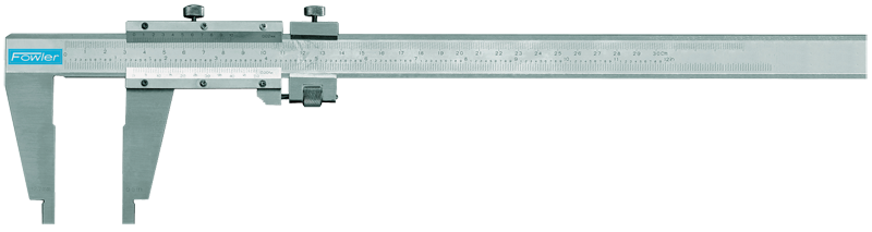 0 - 24" / 0 - 600mm Measuring Range (.001" / .02mm Grad.) - Vernier Caliper - Makers Industrial Supply