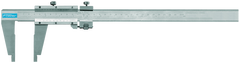 0 - 24" / 0 - 600mm Measuring Range (.001" / .02mm Grad.) - Vernier Caliper - Makers Industrial Supply