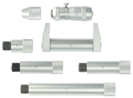 2 - 12'' Measuring Range - .001" Graduation - Hardened & Ground Face - Tubular Inside Micrometer Set - Makers Industrial Supply