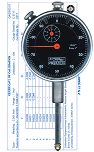 1 Total Range - 0-100 Dial Reading - AGD 2 Dial Indicator - Makers Industrial Supply