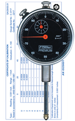 1 Total Range - 0-100 Dial Reading - AGD 2 Dial Indicator - Makers Industrial Supply