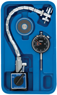 Kit Contains: AGD Indicator; Flex Arm Mag Base; Magnetic Indicator Back In Case - Chrome Flex Mag Set - Makers Industrial Supply