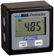 #54-422-450-1 - 360° (4 x 90°) Measuring Range - Mini-Mag Protractor - Makers Industrial Supply