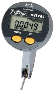 .080 Range - .00005/.001mm Graduation - Horizontal Electronic Quadral Test Indicator - Makers Industrial Supply