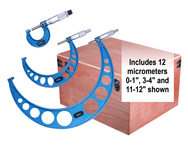 0 - 12" .0001" Graduation Micrometer Set - Makers Industrial Supply