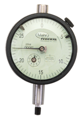 .125 Total Range - 0-50 Dial Reading - AGD 2 Dial Indicator - Makers Industrial Supply