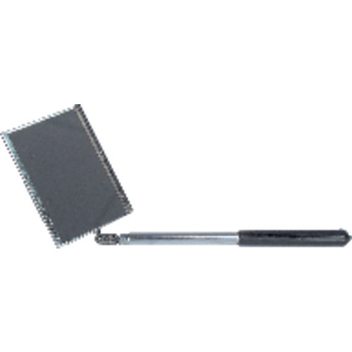 ‎560 3-1/2″ × 2″ Rectangular-11-1/2″ (Extendable) Arm-16″ Overall Length - Inspection Mirror - Makers Industrial Supply