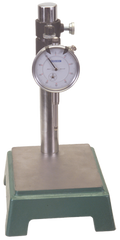 Kit Contains: Steel Check Stand Indicator Holder With Fine Adjustment & 1" Travel Indicator; .001" Graduation; 0-100 Reading - Steel Base Indicator Holder with Indicator - Makers Industrial Supply