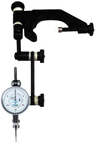 Kit Contains: .060" Range X-Test Indicator; 2 Dovetail Stems; Quill-Type Holder In Case - X-Test Horizontal Test Indicator & Quill-Type Holder Combo - Makers Industrial Supply