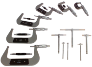 Kit Contains: 0-6" Micrometer Set With Ratchet Stop And Spindle Lock; 0-6" Telescoping Gage Set - Micrometer Set & Telescoping Gage Set - Makers Industrial Supply