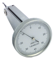 .008 Range - .0001 Graduation - Vertical Dial Test Indicator - Makers Industrial Supply