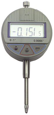 0 - 1 / 0 - 25mm Range - .0005/.01mm Resolution - Electronic Indicator - Makers Industrial Supply