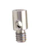 M2 x .4 Male Thread - 10mm Length - Stainless Steel Adaptor Tip - Makers Industrial Supply