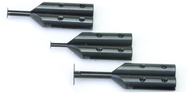 Set of 3 Pairs-Min Depth .400; .625; & 1 - Groove Measurement Caliper Jaw Set - Makers Industrial Supply