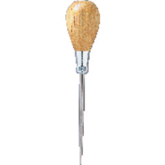 ‎818 General Hardwood Handle Scratch Awl - 6-1/2″ Overall Length Alloy Steel Tip - Makers Industrial Supply