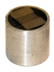 Rare Earth Two-Pole Magnet - 2'' Diameter Round; 345 lbs Holding Capacity - Makers Industrial Supply