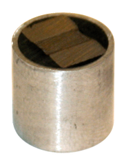 Rare Earth Two-Pole Magnet - 1'' Diameter Round; 85 lbs Holding Capacity - Makers Industrial Supply