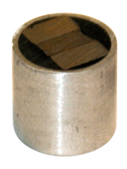 Rare Earth Two-Pole Magnet - 1-1/2'' Diameter Round; 205 lbs Holding Capacity - Makers Industrial Supply