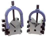 #NVB7502 - 2-1/2 x 2-3/4 x 2'' - V-Block & Clamp Set - Makers Industrial Supply