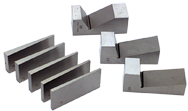 #UAB8 - 8 Pieces - 1° to 30° ; V: 10° to 30° Angle - Angle & V-Block Set - Makers Industrial Supply