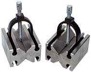 #52-475-015 - 1-3/4 x 2-1/2 x 2-7/8'' - V-Block & Clamp Set - Makers Industrial Supply