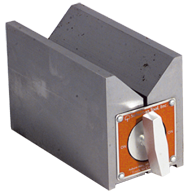 #MTCVB - 2-3/4 x 3-5/8 x 5-1/2'' - Magnetic V-Block - Makers Industrial Supply