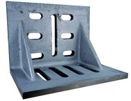 12 x 9 x 8" - Machined Webbed (Closed) End Slotted Angle Plate - Makers Industrial Supply