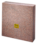 24 x 24 x 4" - Master Pink Five-Face Granite Master Square - A Grade - Makers Industrial Supply