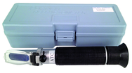 Refractometer with carring case 0-10 Brix Scale; includes case & sampler - Makers Industrial Supply