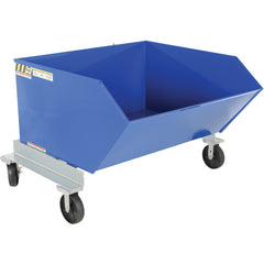 Portable Hopper Tilt Refuse 1 Cubic Yd - Exact Industrial Supply