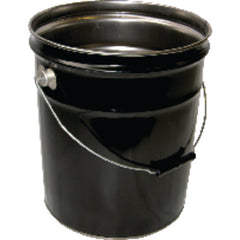 STEEL BLACK OPEN HD PAIL STEEL HDLE - Makers Industrial Supply