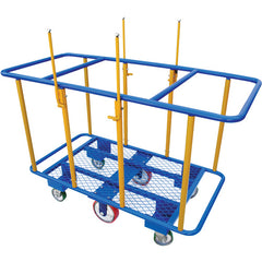 Horizontal Panel Cart 2K lb 51.375 × 32 - Exact Industrial Supply