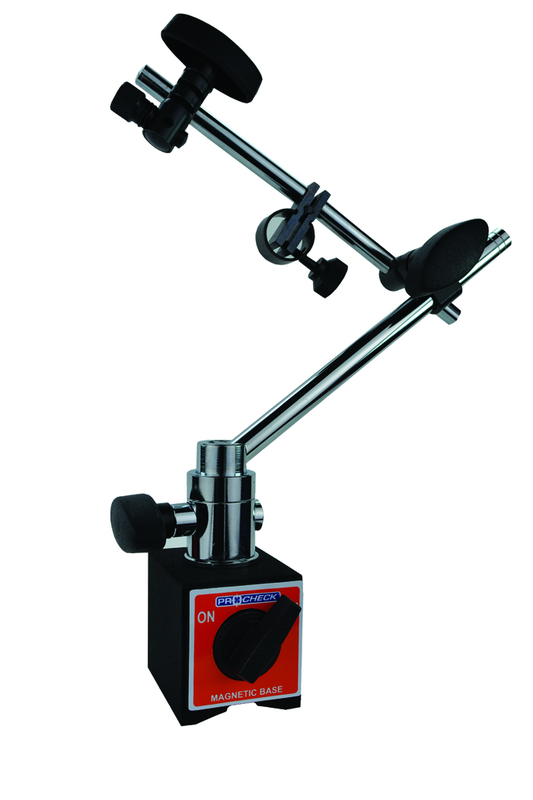 Magnetic Base - With Universal Articulating Arm - Makers Industrial Supply