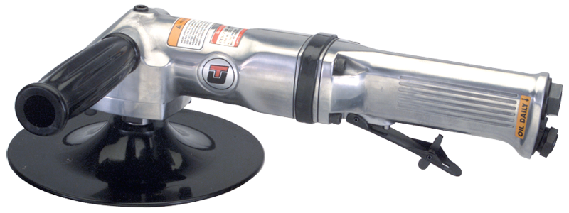 #UT8757 - 7" Wheel Size - Air Powered Angle Grinder - Makers Industrial Supply