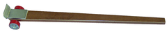 6' Wood Handle Prylever Bar - Usable nose plate 6"W x 3"L - Capacity 4,250 lbs - Makers Industrial Supply