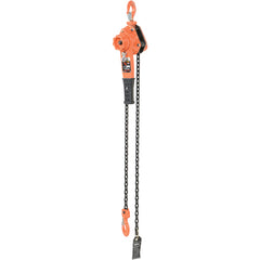 Professional Lever Hoist 5 Ft Lift 1.5K - Exact Industrial Supply