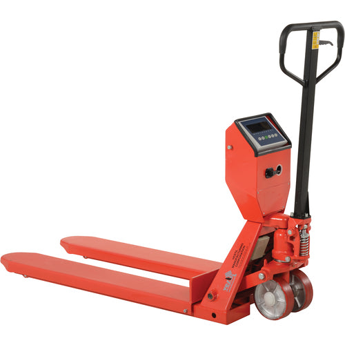 Low Pro Pallet Truck-Scale 5K 22.38 × 48 - Exact Industrial Supply