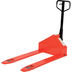 Super Low Pallet Truck-2200 lb 27 × 44 - Exact Industrial Supply