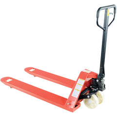 Econo Pallet Truck-Nylon Wheel 27 × 48 - Exact Industrial Supply