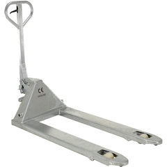 Galvanized Steel Pallet Truck 27 × 48 - Exact Industrial Supply