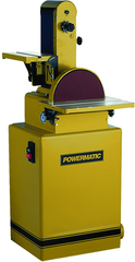 Model 31A 6" Belt and 12" Disc Floor Standing Combination Sander 1.5HP 115/230V 3PH - Makers Industrial Supply