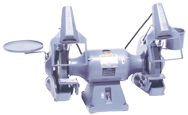 Bench Grinder-Deluxe - #1022WD; 10 x 1 x 7/8'' Wheel Size; 1HP; 1PH; 115/230V Motor - Makers Industrial Supply