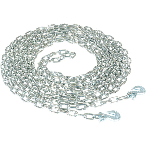 Chain W/ Grab Hook 40 Ft Of 1/4″ - Exact Industrial Supply