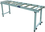 #3080 9 Roller Table 500 lbs Capacity - Makers Industrial Supply