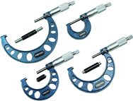 0-4" .0001" Outside Micrometer Set - Makers Industrial Supply