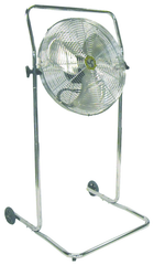 18" High Stand Commercial Pivot Fan - Makers Industrial Supply