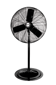 24" Oscillating Pedestal (90° oscillation; 3-speed; 1/3 HP; 120V - Makers Industrial Supply