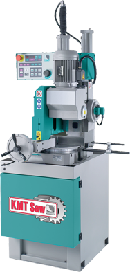 14" CNC automatic saw fully programmable; 4" round capacity; 4 x 7" rectangle capacity; ferrous cutting variable speed 13-89 rpm; 4HP 3PH 230/460V; 1900lbs - Makers Industrial Supply