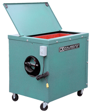 Vibratory Finisher - #KVF3 28L x 15W x 15H Tub Dimensions - Makers Industrial Supply